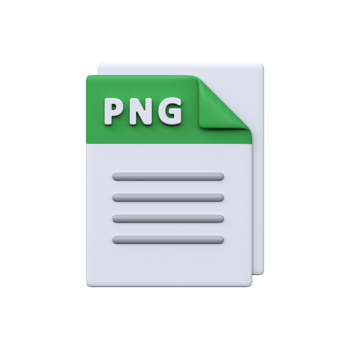 file, format, 3D icon. Image format for web graphics, transparency support, and digital visuals. png
