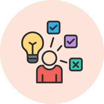 Skills Gradient Style Design Element vector