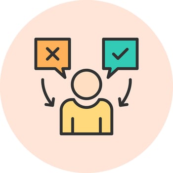 Select Modern Interface Badge Symbol vector