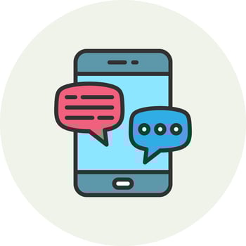 Mobile Outlined Concept Art Piece vector