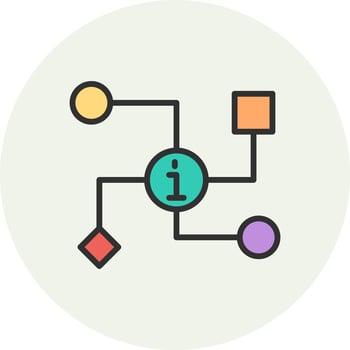 Network Interactive UI Symbol vector