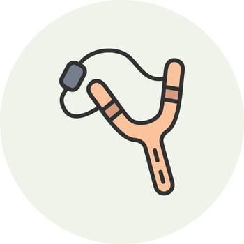 Slingshot Clean User Interface Concept vector