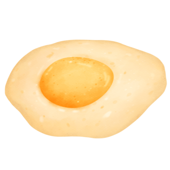 Fried egg menu food png
