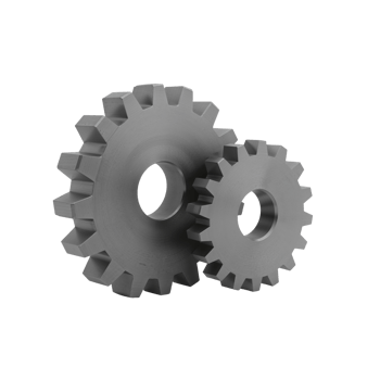 Interlocking Precision Two metallic gears symbolizing mechanics and engineering marvel png