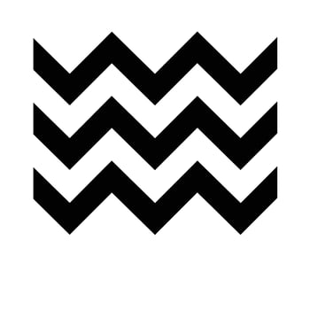 Bold black zigzag pattern on a white background vector