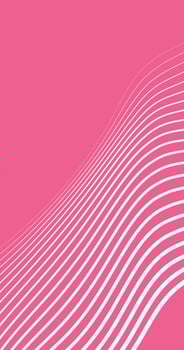 Abstract Pink Background with Wave Lines and Copy Space Vertical Cover pattern vector
