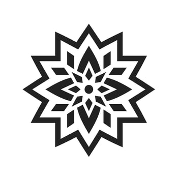 Laser Cut Design Spanish Alhambra Architecture Pattern vector