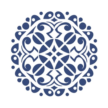 Intricate Swedish dala geometric grid art featuring bold patterns and vibrant shapes vector