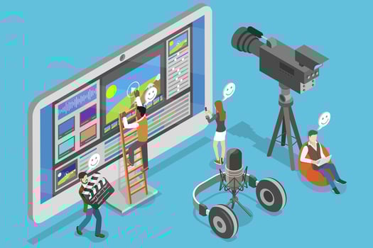 Creative media production tools and techniques vector