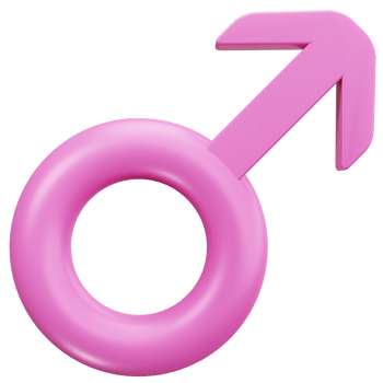 3D Icon Male Gender Man png