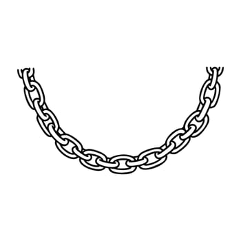 Outline of a single linked chain vector