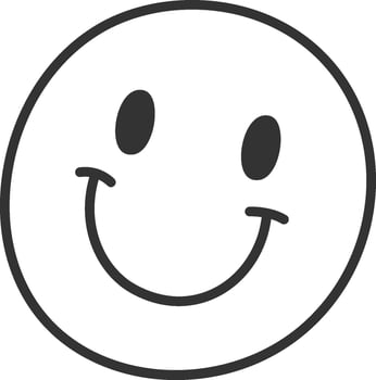 Happy Emoji Doodle vector