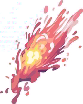 Magic Explosion Game Boom Drawn Icon vector