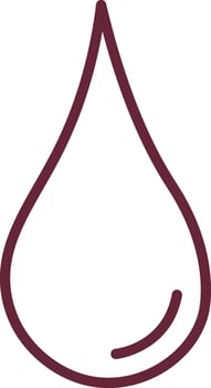 Water Drop Doodle vector