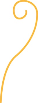Curved Linear Line vector