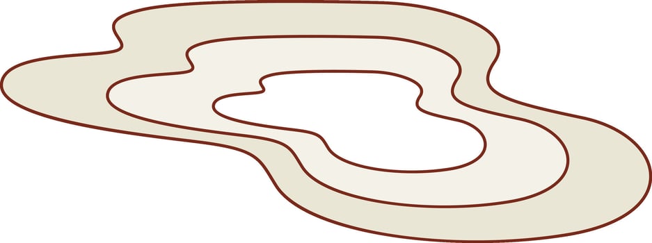 Water Paddle Cartoon vector