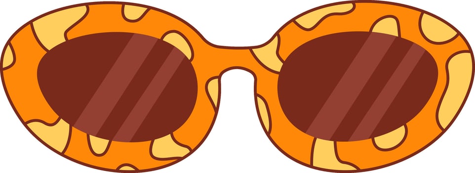 Groovy Sunglasses Accessory vector