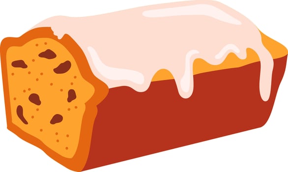 Bread With Raisin vector