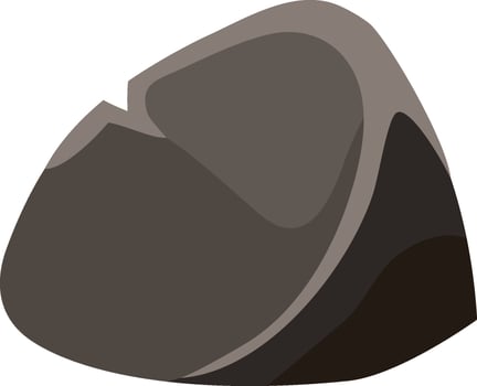 Rock Stone Icon vector
