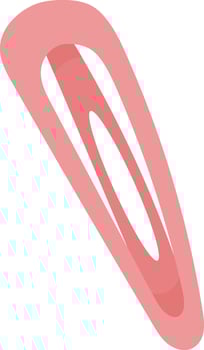 Hair Clip Accessory Illustration vector