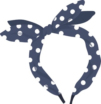 Bow Headband Accessory vector
