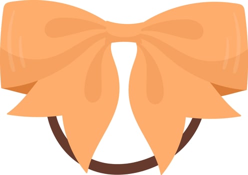 Bow Hair Ties Icon vector