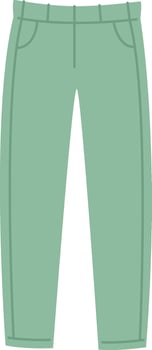 Pants Wear Icon Illustration vector