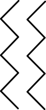 Abstract Curved Lines Flat Illustration vector