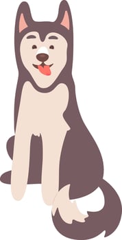 Huskies Dog Pet vector