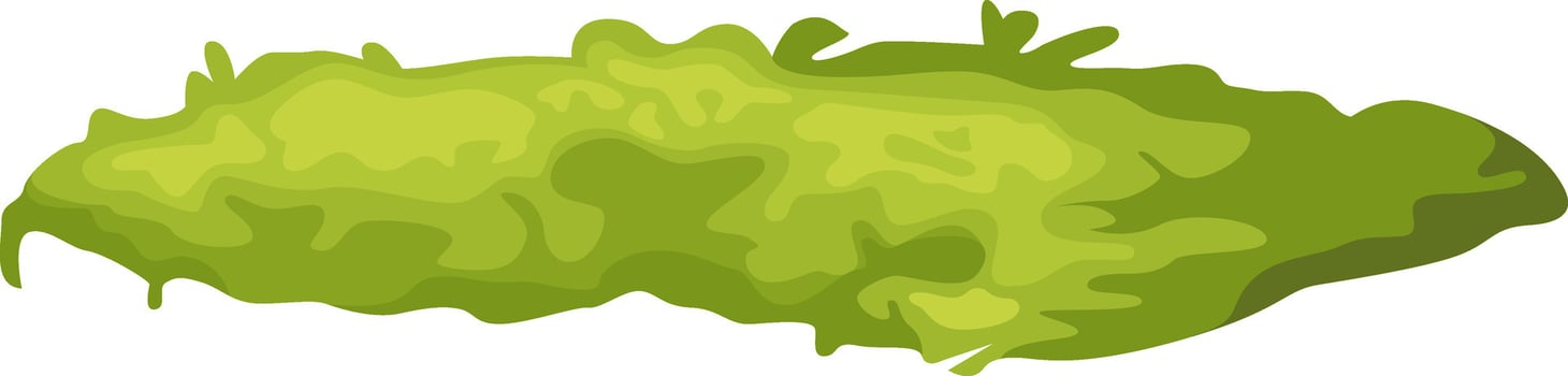 Grass Moss Illustration Flat Illustration Icon vector