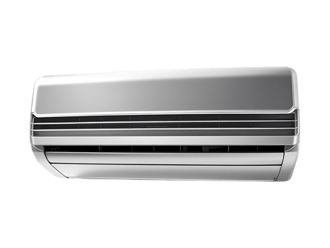Sleek, modern air conditioner unit for home or office. png