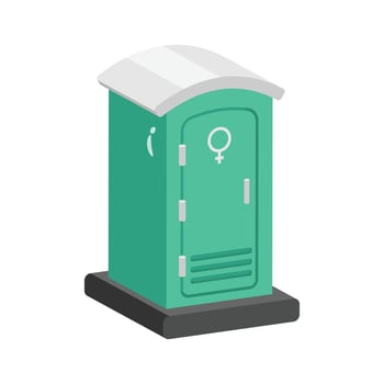 Premium 2d style icon of standard PO box vector