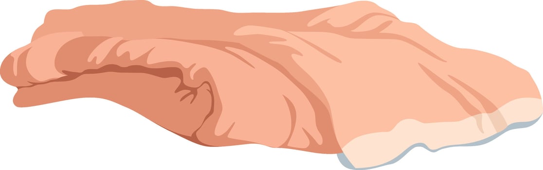 Folded Blanket Laundry Illustration vector