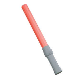 3D Signal Baton for Night Road Control png