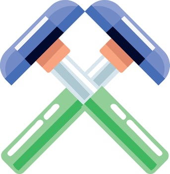 A flat style icon depicting tap wrench vector