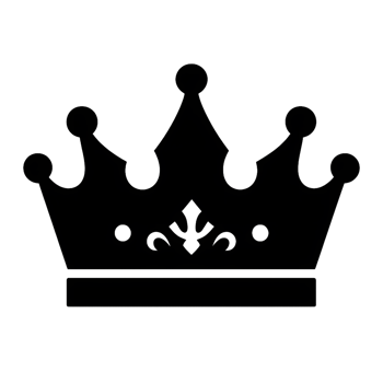 Crown symbol icon for royalty and authority png