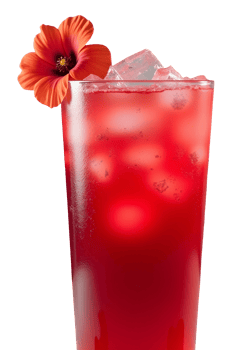 Bright drink looks refreshing on hot day png