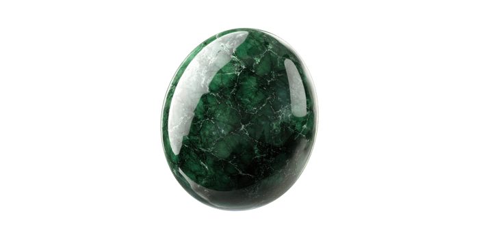 Green Jade Stone. Symbol Of Healing, Balance, And Prosperity Isolated On Transparent Background png