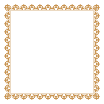 Decorative gold rectangle frame on dark blue background. Vintage rectangular shape from line. Highlight and underline text box decorative. Golden line border png