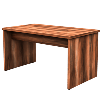 Wooden Table with a Simple Design and Natural Finish for Modern Interiors png