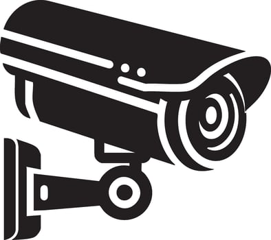 Security camera icon illustration vector