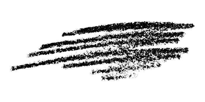 thirty seven Brush paint stroke texture swatch Hand painted background Ink scribble dab clipart Paint smudge for tags and stamps design vector