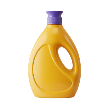 Fabric Softener Bottle Isolated on Transparent Background png