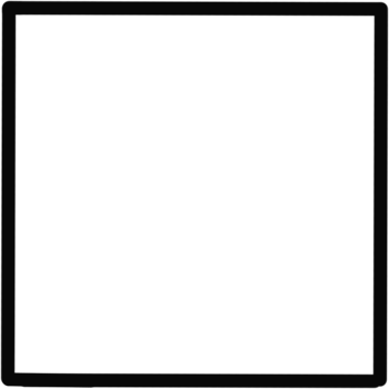 Simple Square Line Art png
