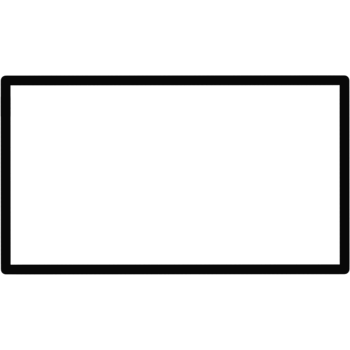 Simple Rectangle Line Art png