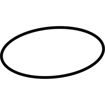 Minimalist Oval Line Art png