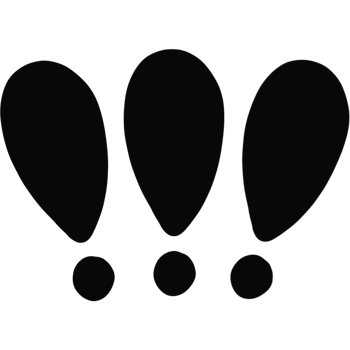 Cartoon Exclamation Mark Set Bold Expression Symbols png