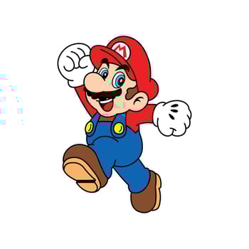 Mario Character Super Mario vector