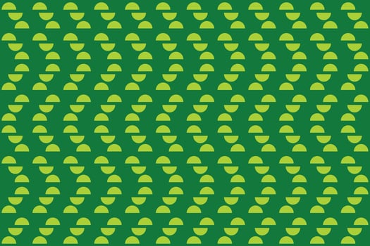 An green and yellow pattern with triangles vector