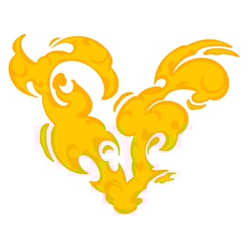 Fire Cartoon Illustration vector
